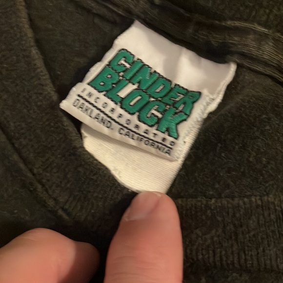 Vintage AFI Cinder Block Band Tee XL - Picture 2 of 3